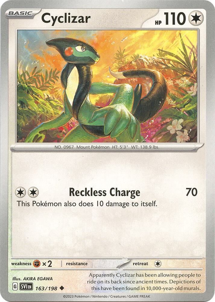 Cyclizar - 163/198 - Uncommon (Inglés NM)