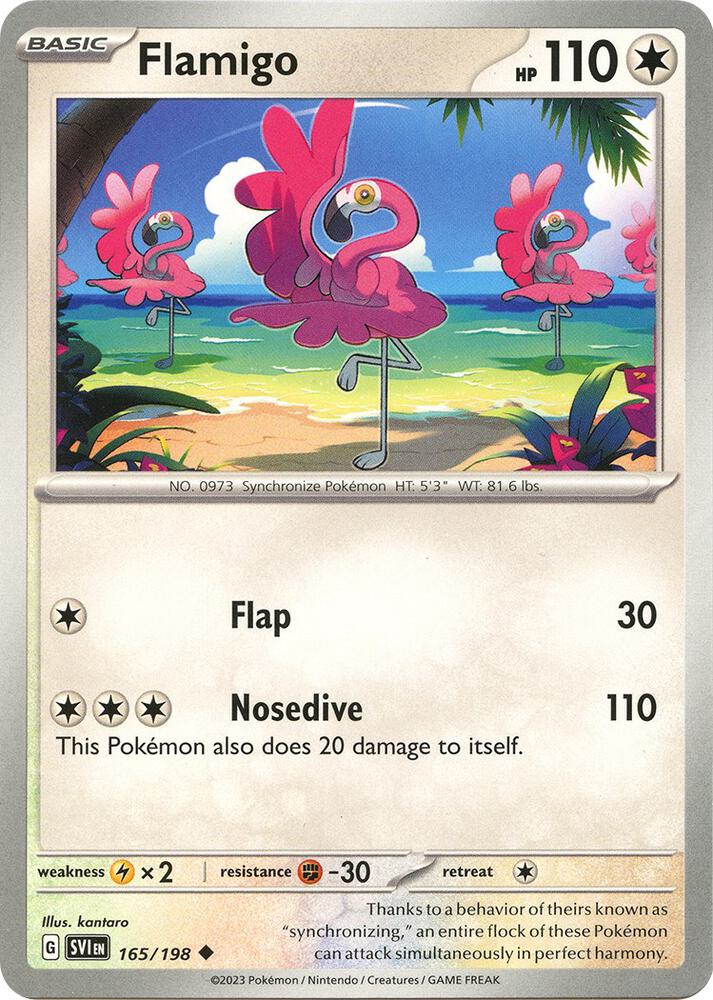 Flamigo - 165/198 - Uncommon (Inglés NM)