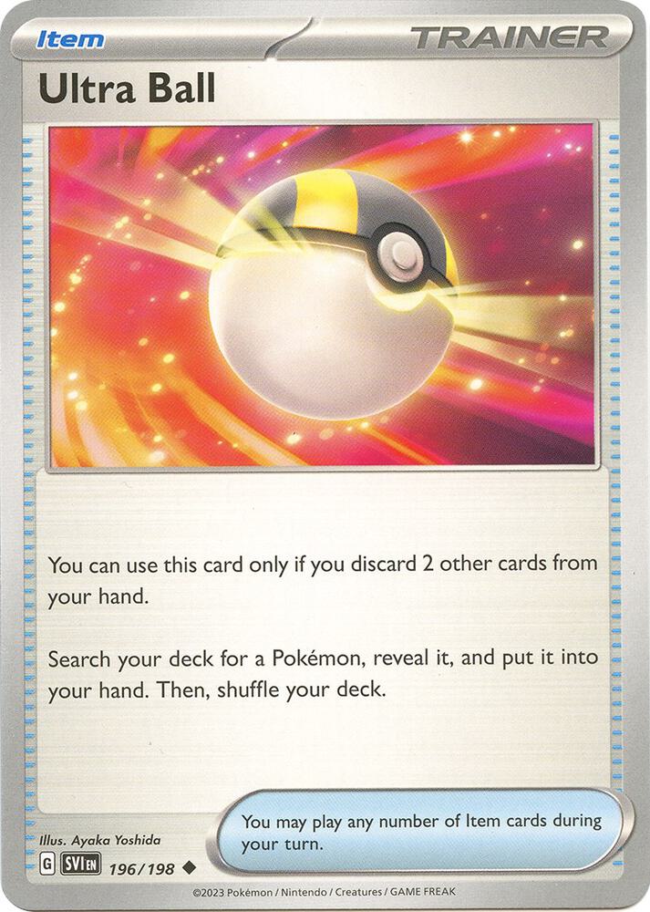 Ultra Ball - 196/198 - Uncommon (Español NM)