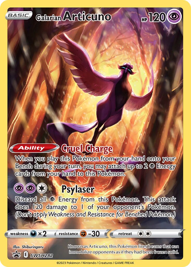 Galarian Articuno - SWSH282 - Promo (Inglés Foil NM)