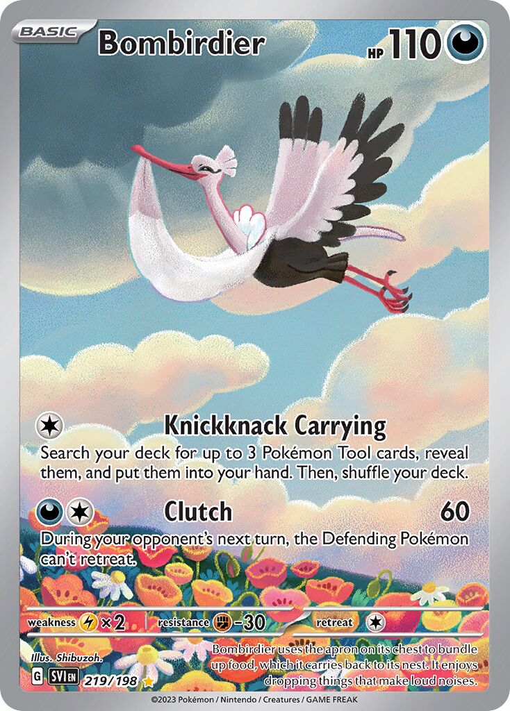 Bombirdier - 219/198 - Illustration Rare (Inglés Foil NM)