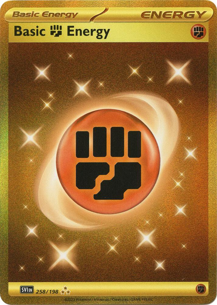 Basic Fighting Energy - 258/198 - Hyper Rare (Español Foil NM)