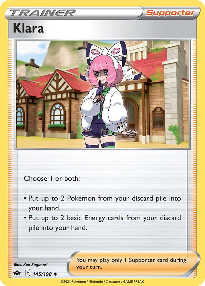 Klara - 145/198 (Cosmos Holo) - 145/198 - Promo (Inglés Foil NM)