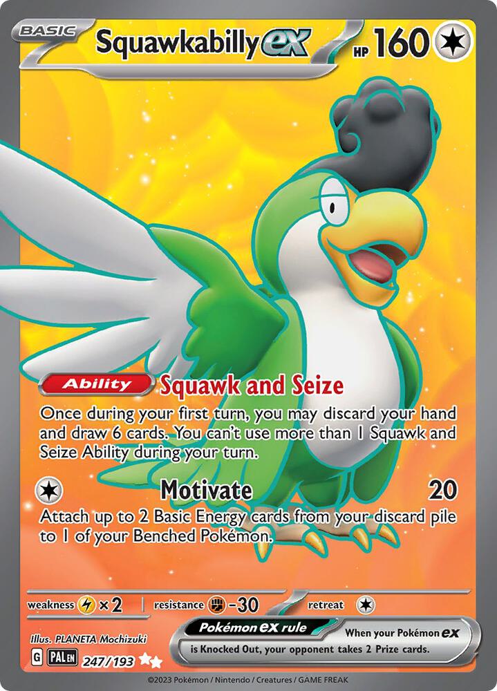 Squawkabilly ex - 247/193 - Ultra Rare (Inglés Foil NM)