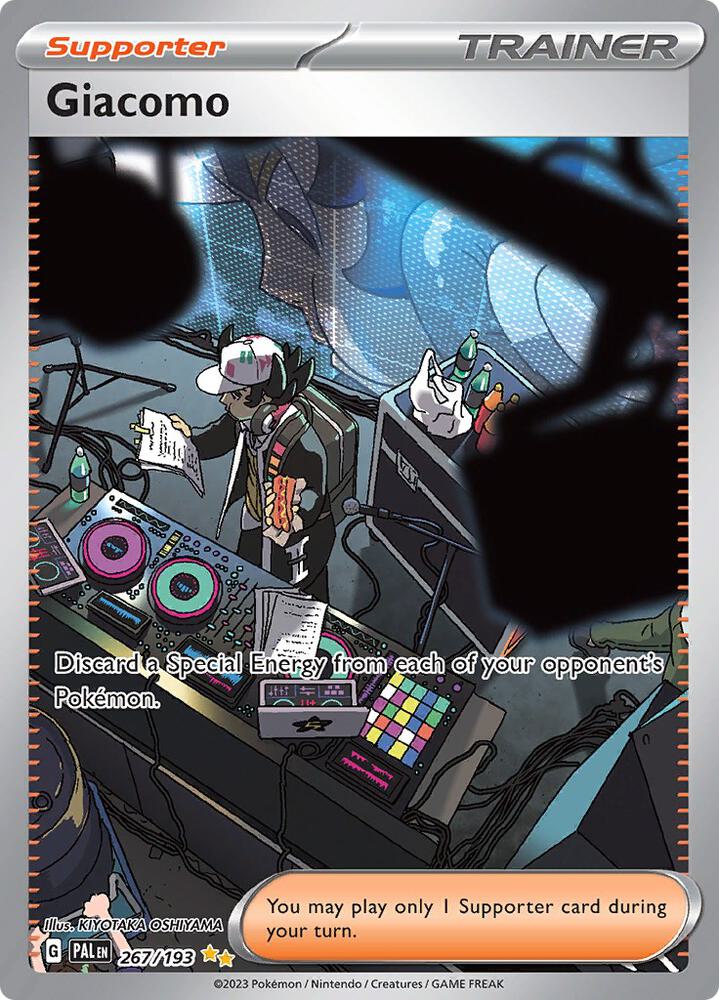 Giacomo - 267/193 - Special Illustration Rare (Inglés Foil NM)