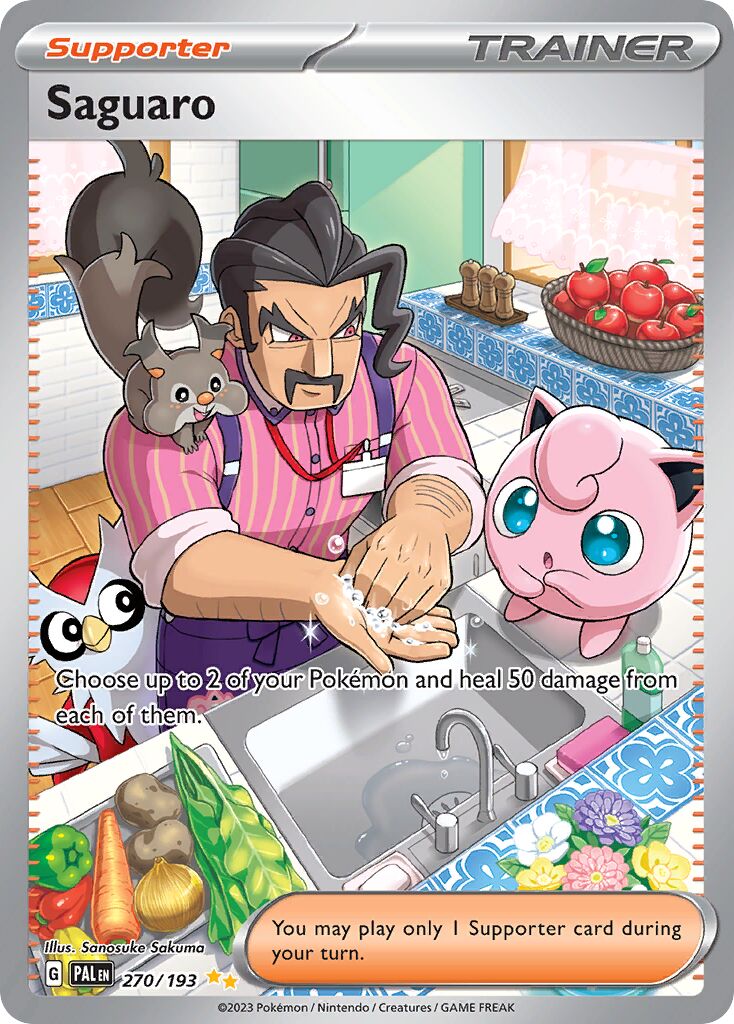 Saguaro - 270/193 - Special Illustration Rare (Inglés Foil LP)