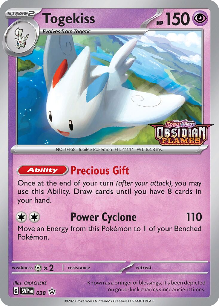 Togekiss - 038 - Promo (Inglés Foil NM)