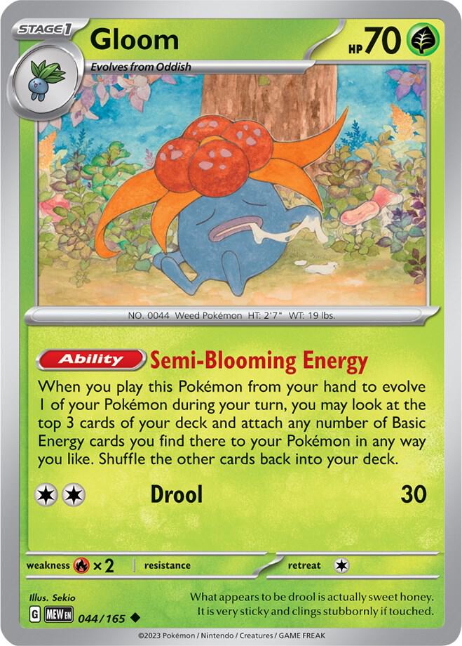 Gloom - 044/165 - Uncommon (Español NM)