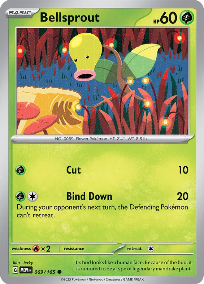 Bellsprout - 069/165 - Common (Español NM)