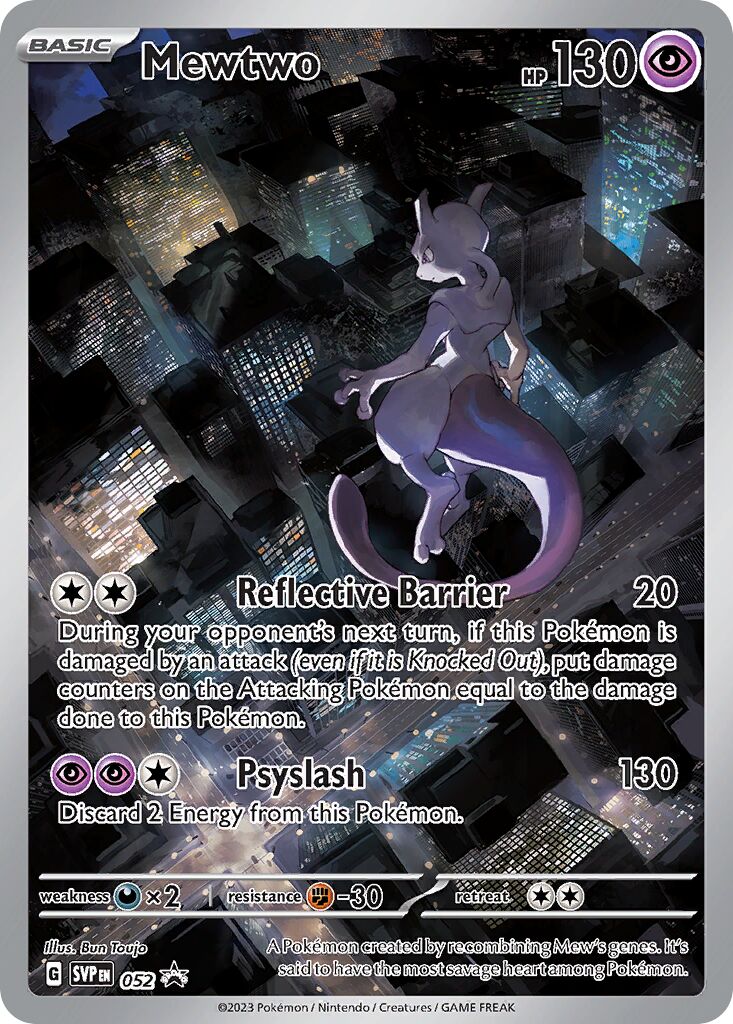 Mewtwo - 052 - Promo (Inglés Foil LP)
