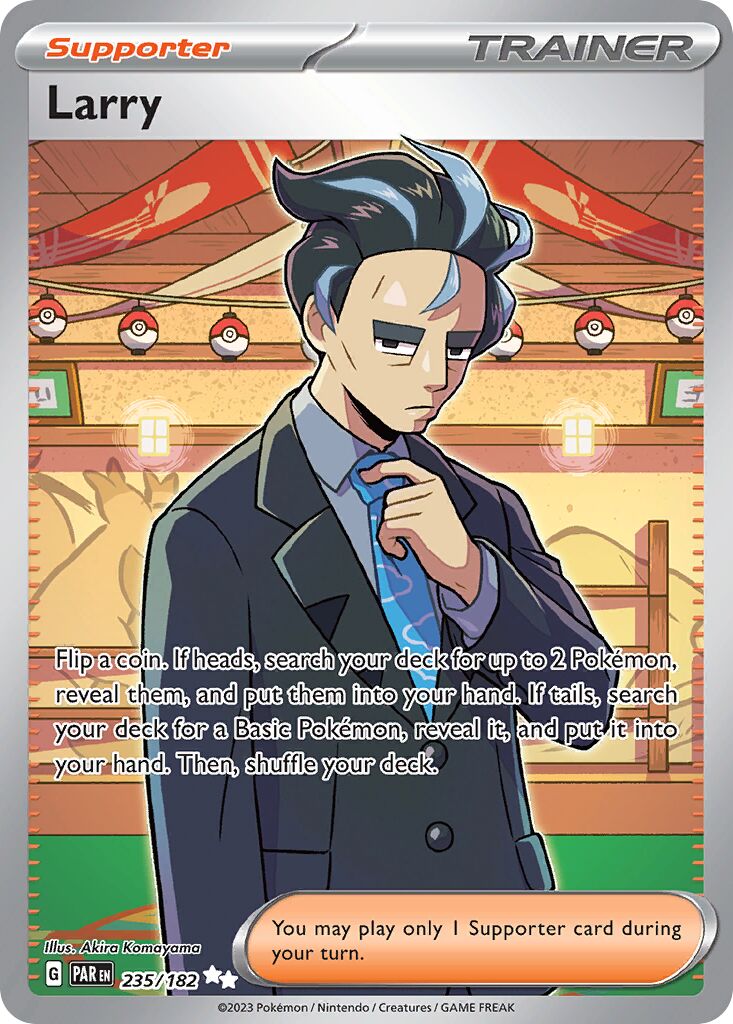 Larry - 235/182 - Ultra Rare (Inglés Foil NM)