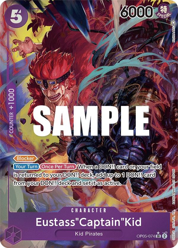 Eustass"Captain"Kid - OP05-074 - alternate art