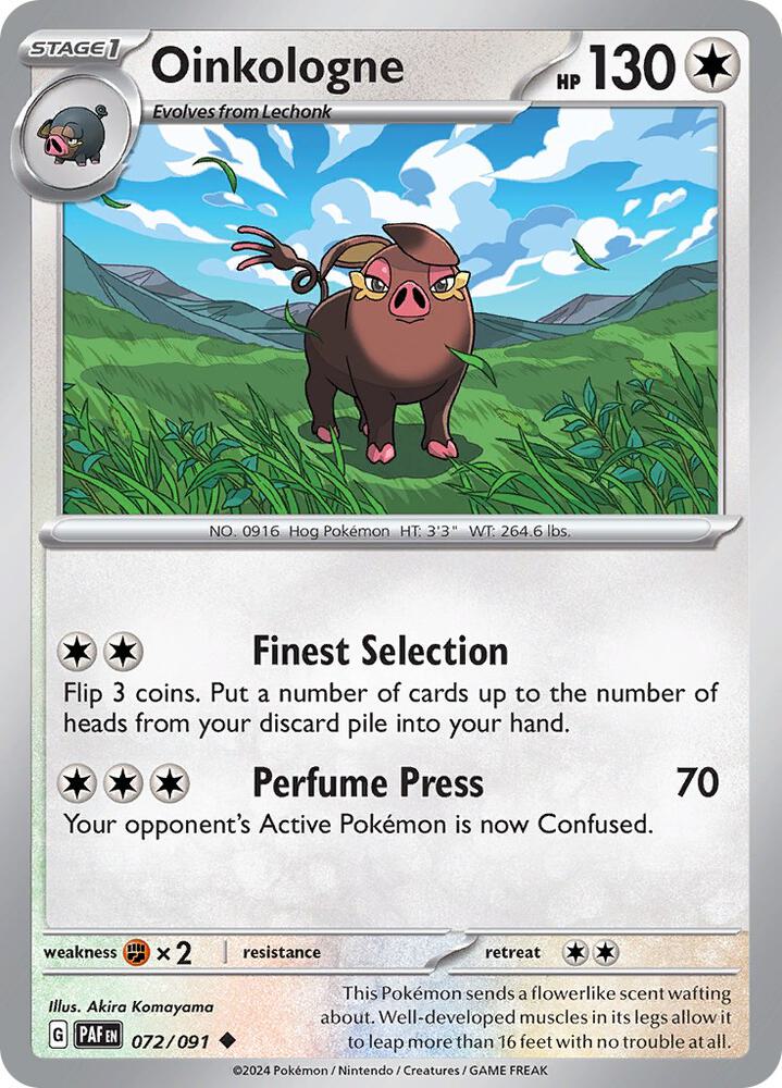 Oinkologne - 072/091 - Uncommon (Español NM)