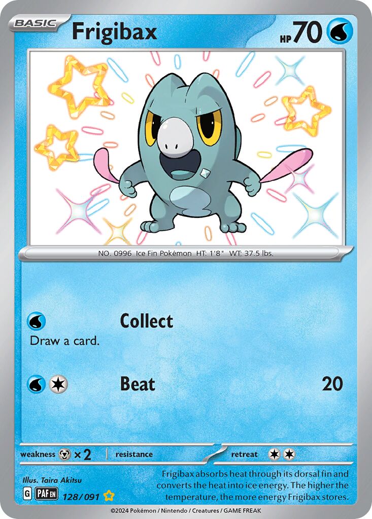 Frigibax - 128/091 - Shiny Rare (Español Foil NM)