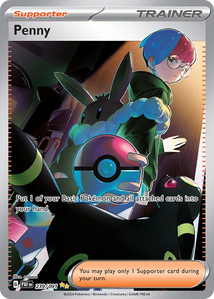 Penny - 239/091 - Special Illustration Rare (Inglés Foil NM)