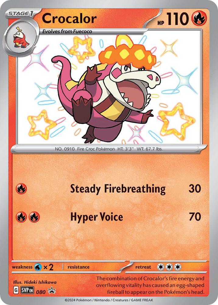 Crocalor - 080 - Promo (Inglés Foil NM)