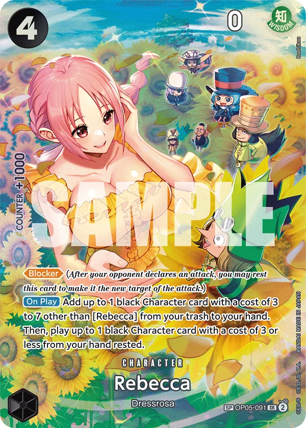 Rebecca (SP) - OP05-091 - Special Card Foil (Inglés Foil NM)