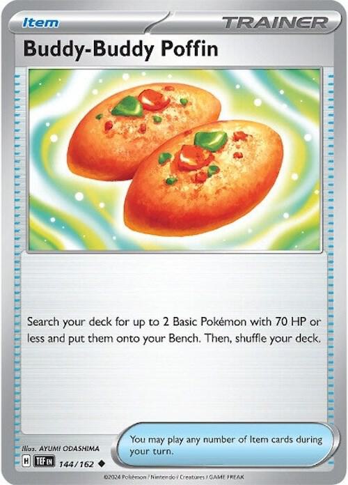 Buddy-Buddy Poffin - 144/162 - Uncommon (Inglés NM)