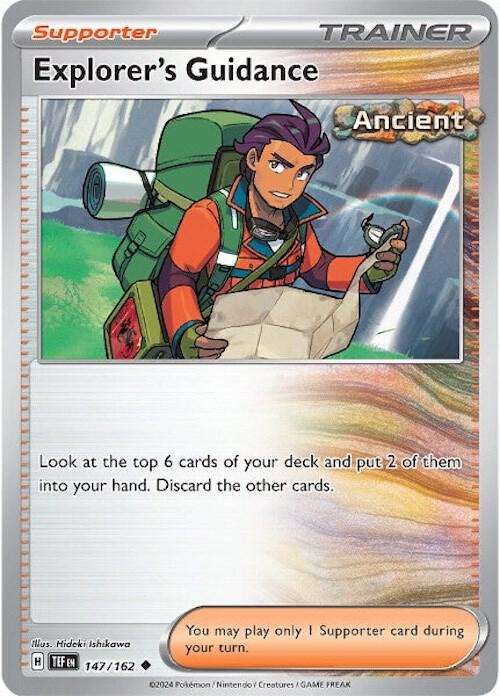 Explorer's Guidance - 147/162 - Uncommon (Inglés NM)