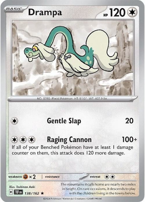 Drampa - 138/162 - Rare (Inglés Foil NM)