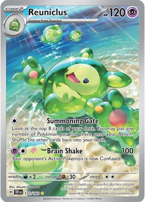 Reuniclus - 171/162 - Illustration Rare (Inglés Foil NM)