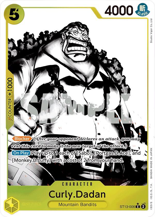 Curly.Dadan (Parallel) - ST13-006 - Common Foil (Inglés Foil NM)