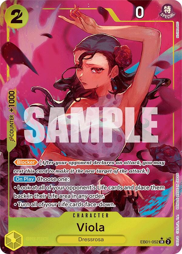 Viola (Alternate Art) - EB01-052 - Alternate Art Foil (Inglés Foil NM)