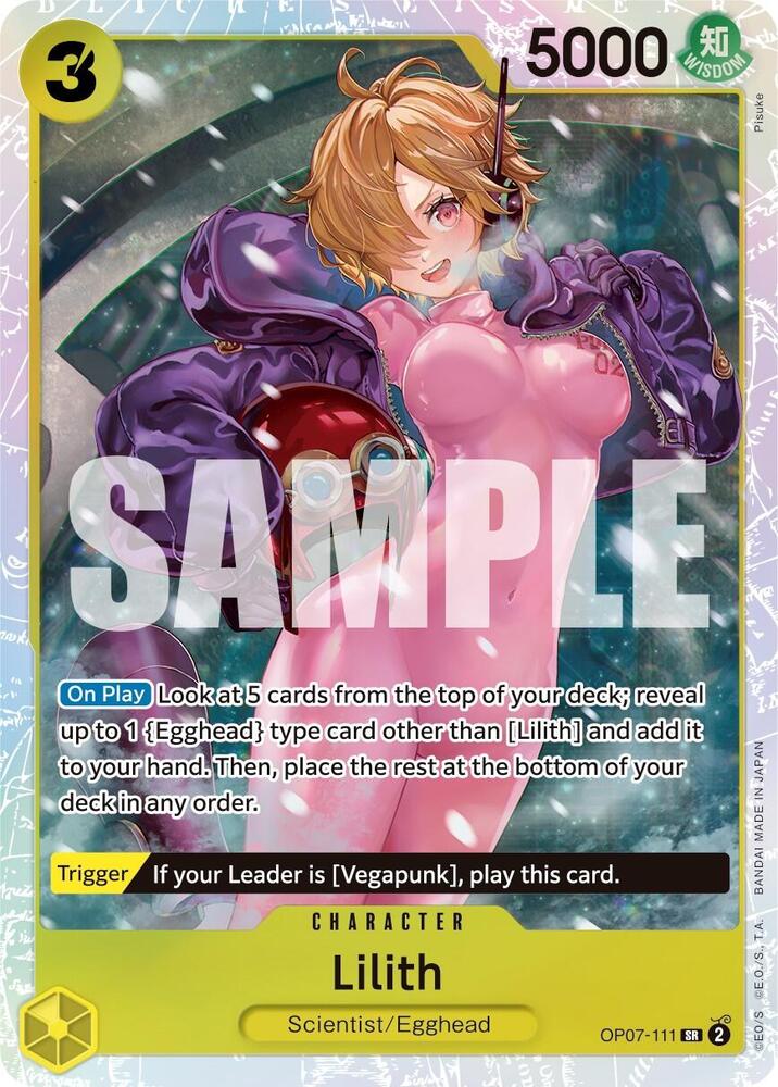 Lilith - OP07-111 - Super Rare Foil (Inglés Foil NM)