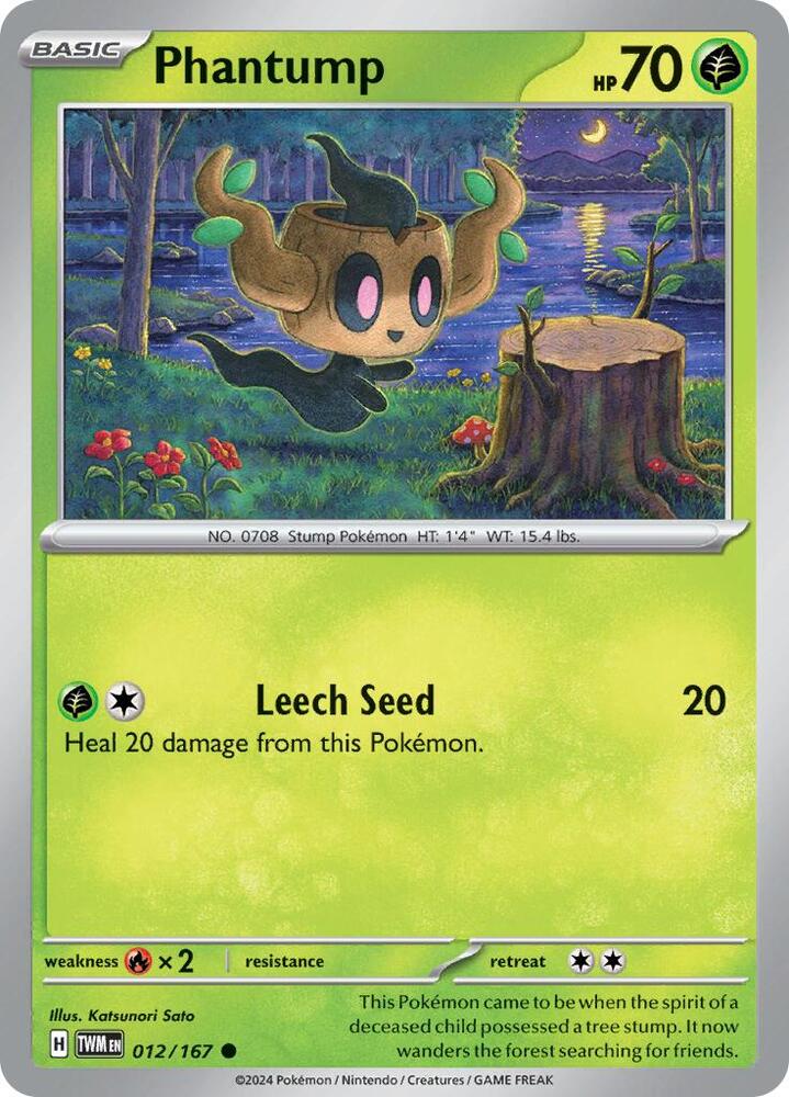 Phantump - 012/167 - Common (Inglés NM)