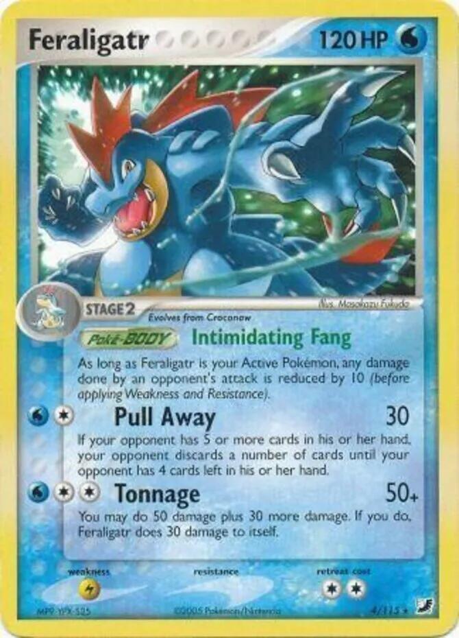 Feraligatr - 4/115 - Rare (Inglés MP)