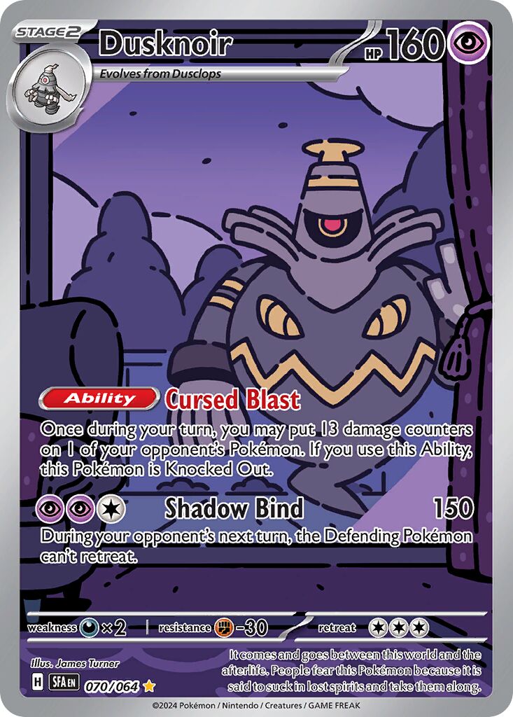 Dusknoir - 070/064 - Illustration Rare (Inglés Foil NM)