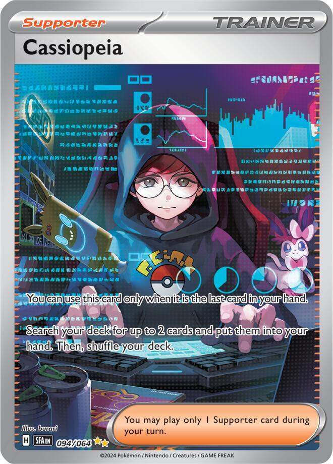 Cassiopeia - 094/064 - Special Illustration Rare (Inglés Foil NM)