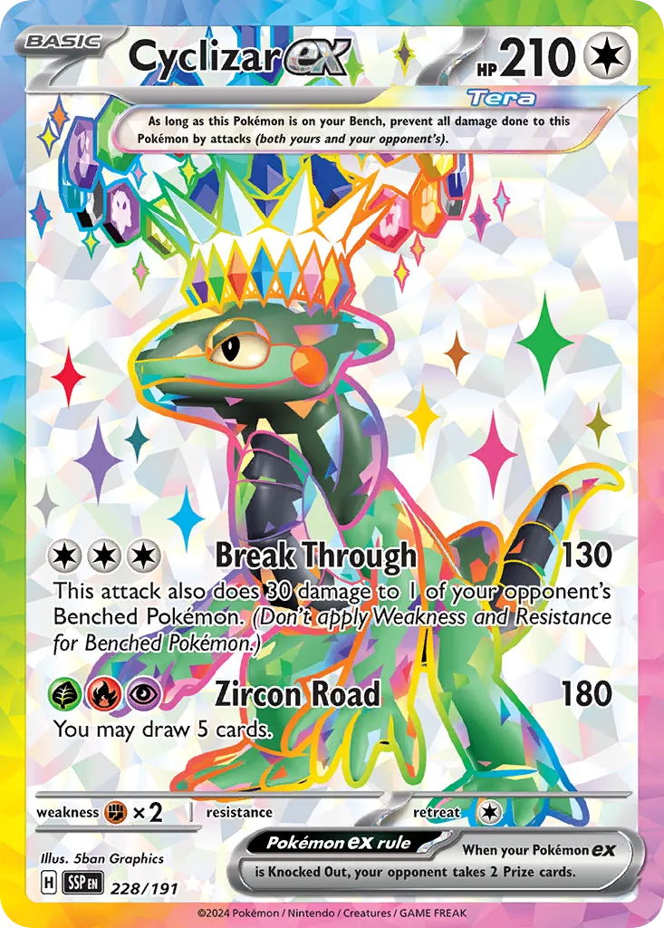 Cyclizar ex - 228/191 - Ultra Rare (Inglés Foil NM)