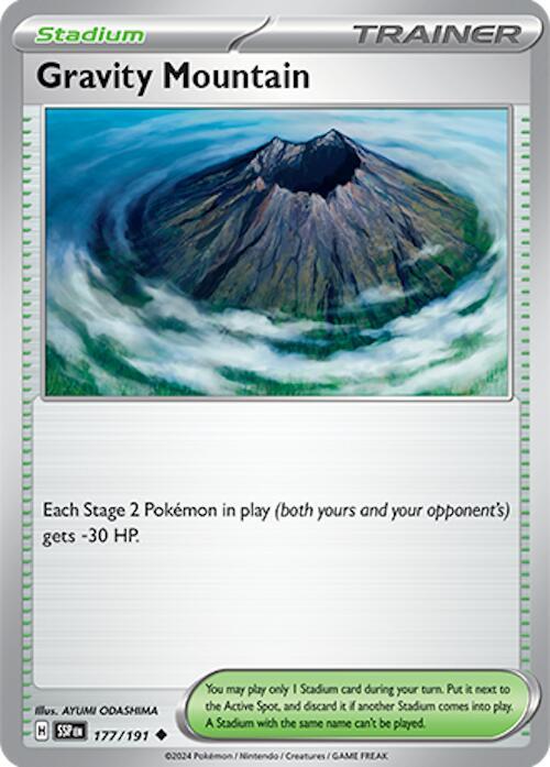 Gravity Mountain - 177/191 - Uncommon (Inglés NM)