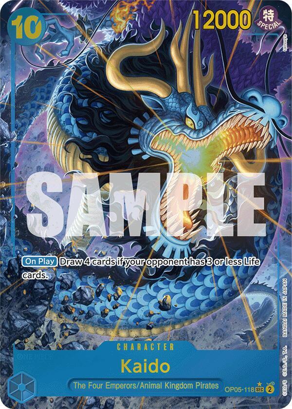 Kaido (OP05-118) (Alternate Art) - OP05-118 - Alternate Art Foil (Inglés Foil NM)