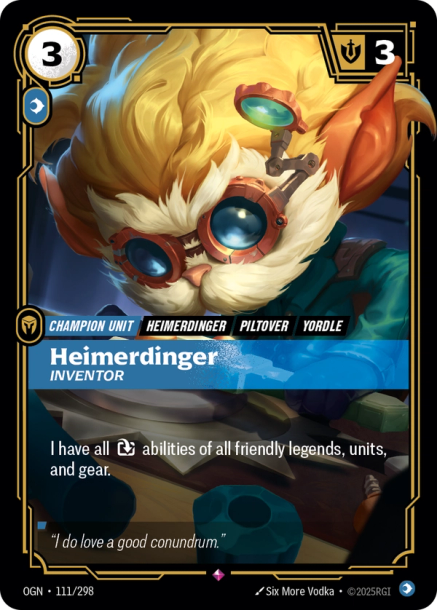 HEIMERDINGER, INVENTOR - OGN-111/298