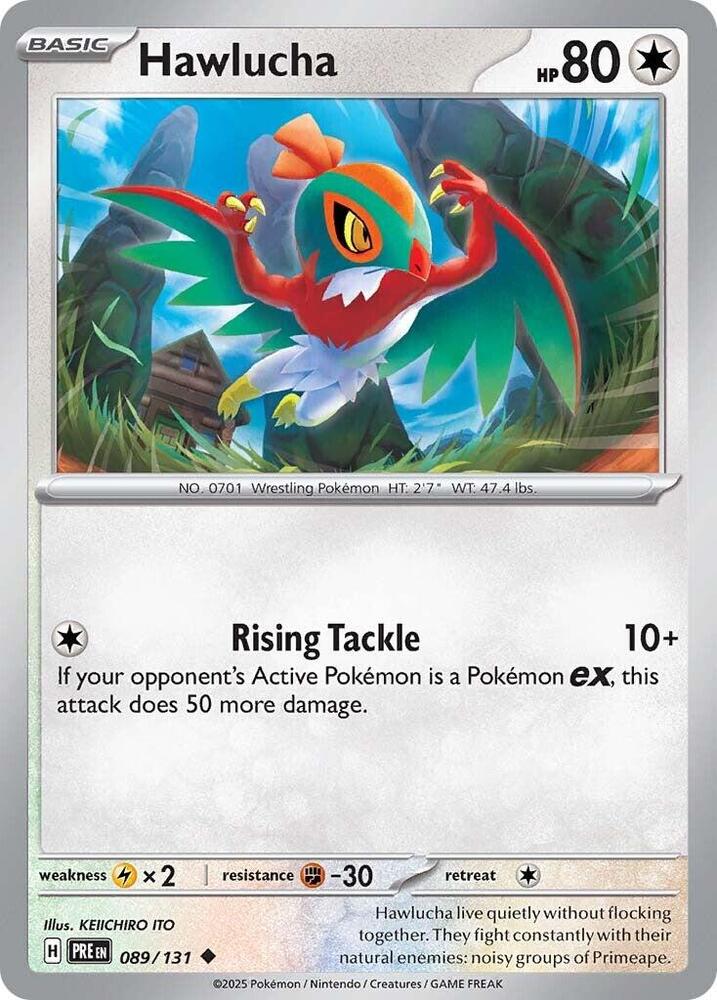 Hawlucha - 089/131 - Uncommon (Inglés NM)