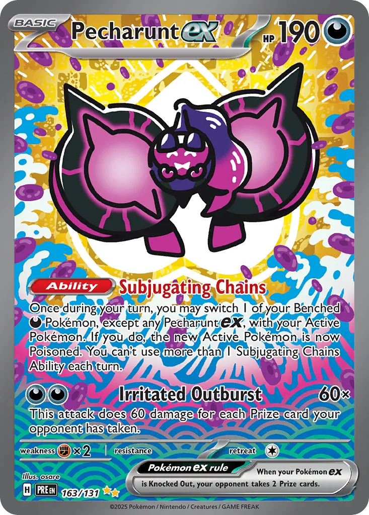 Pecharunt ex - 163/131 - Special Illustration Rare (Inglés Foil NM)