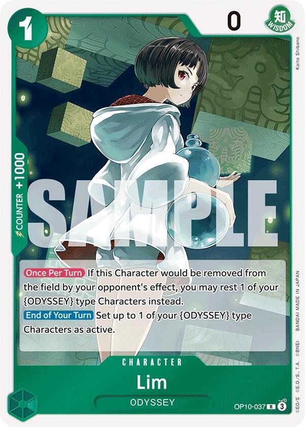 Lim - OP10-037 - Rare Foil (Inglés Foil NM)