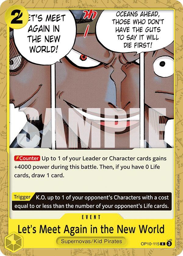 Let's Meet Again in the New World - OP10-115 - Common (Inglés NM)