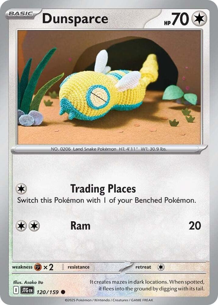 Dunsparce - 120/159 - Common (Inglés Reverse Holo NM)