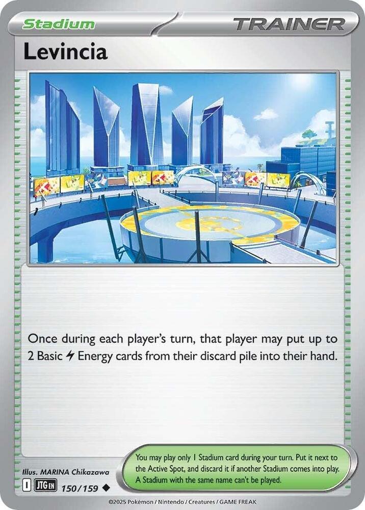 Levincia - 150/159 - Uncommon (Inglés NM)