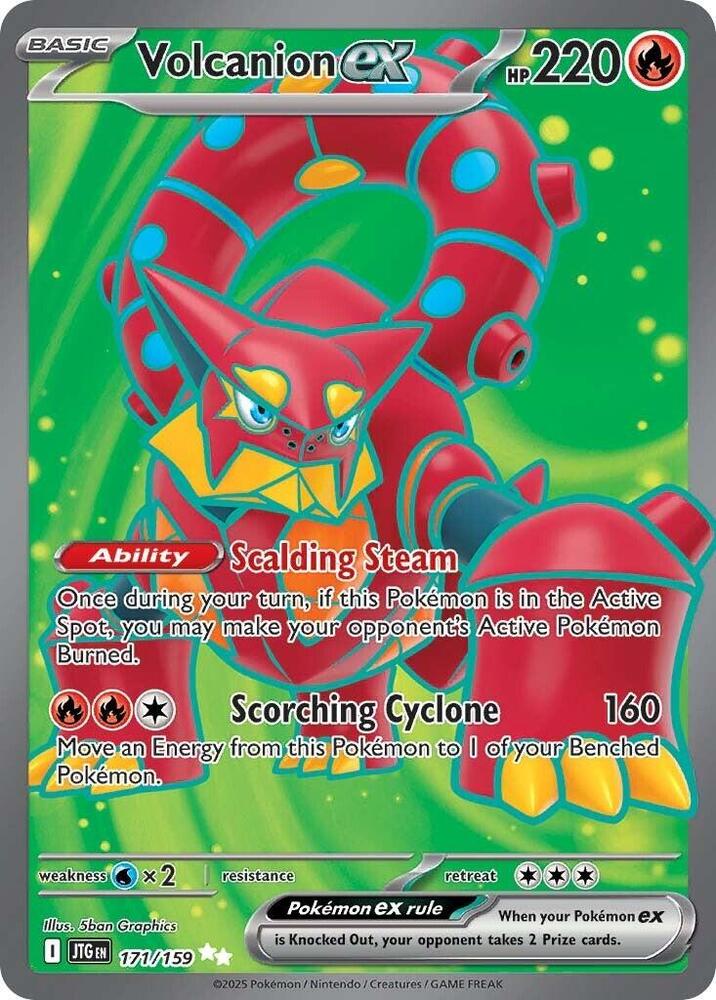 Volcanion ex - 171/159 - Ultra Rare (Inglés Foil NM)