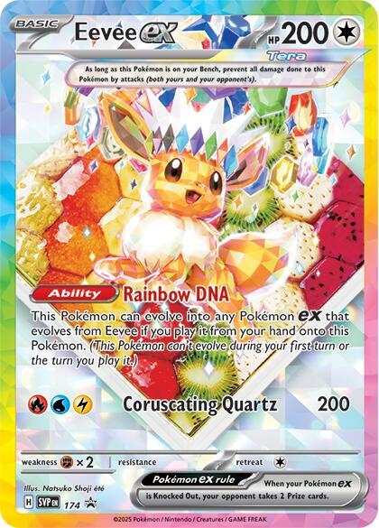 Eevee ex - 174 - Promo (Español Foil NM)
