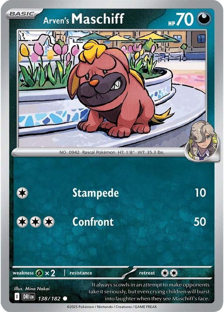 Arven's Maschiff - 138/182 - Common (Inglés NM)