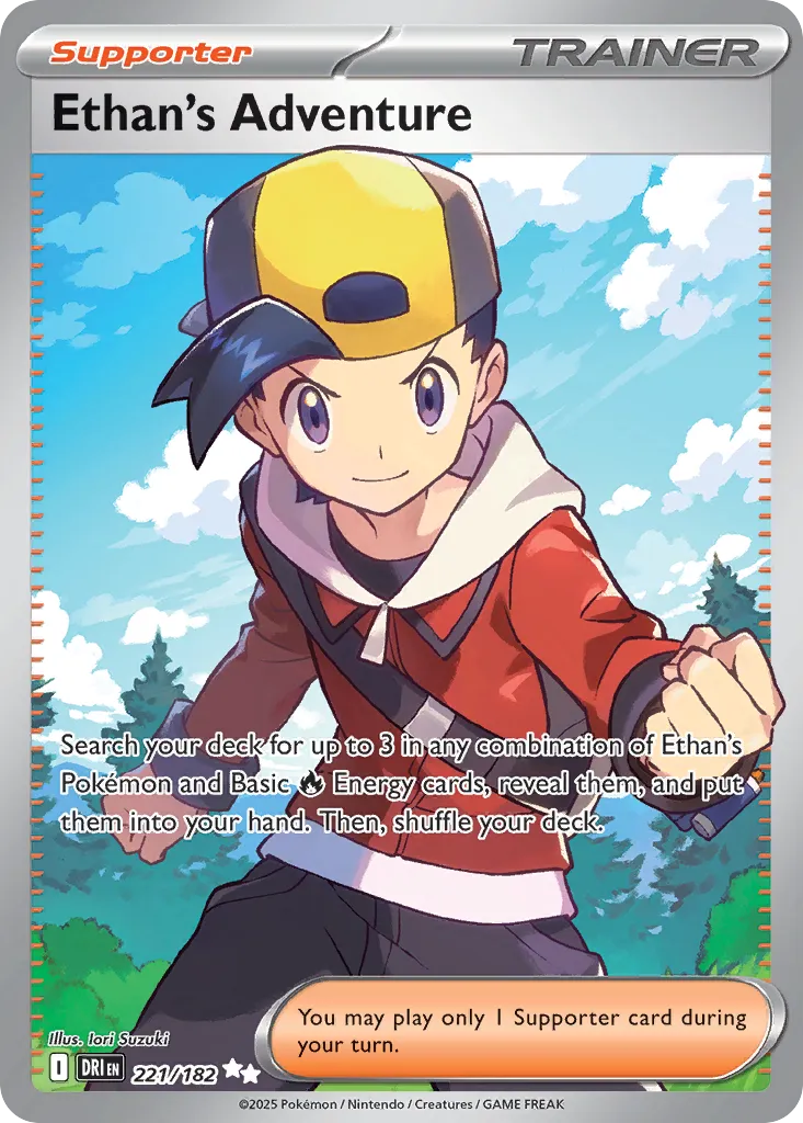 Ethan's Adventure - 221/182 - Ultra Rare (Inglés Foil NM)
