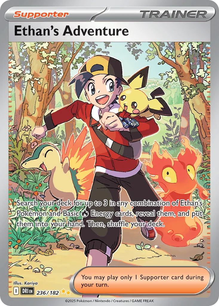 Ethan's Adventure - 236/182 - Special Illustration Rare (Inglés Foil NM)