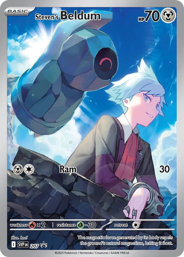 Steven's Beldum - 207 - Promo (Inglés Foil NM)