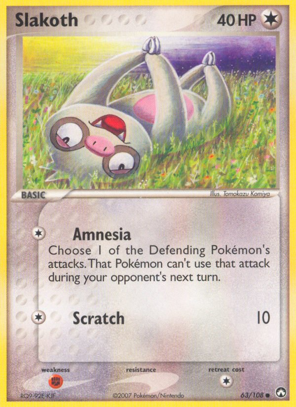 Slakoth - 63/108 - Common