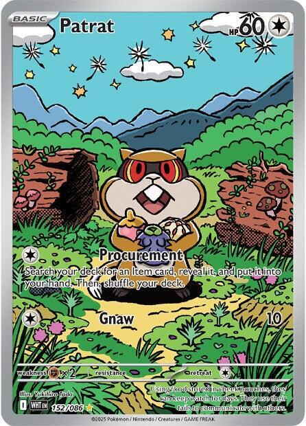 Patrat - 152/086 - Illustration Rare (Inglés Foil NM)